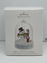 Hallmark Keepsake Ornament Club 2012 &quot;Who-o-o Doesnt Love Snow!&quot; NEW Owl Frosty - £7.13 GBP