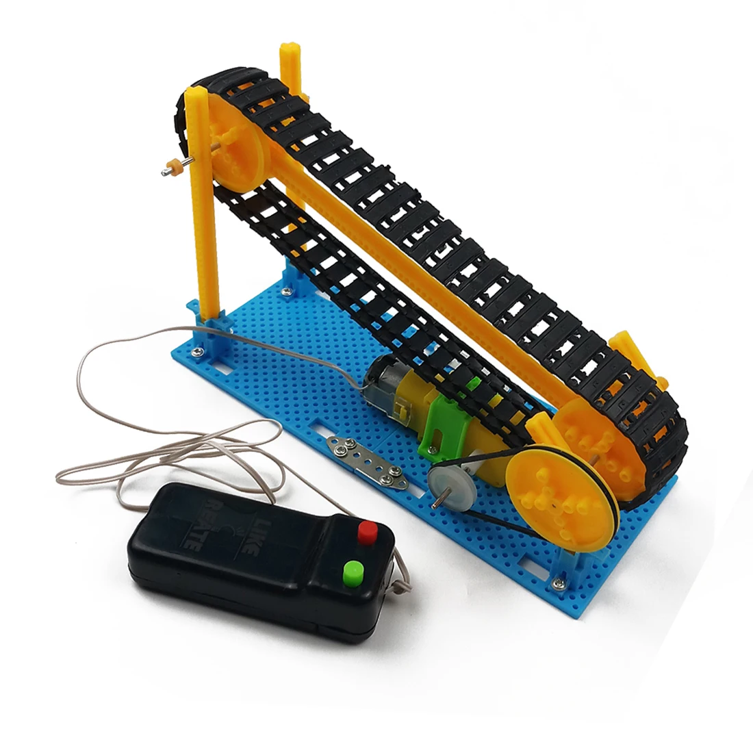 DIY Electric Conveyor Model Toy Science Physics Technology Toys Conveyor Be - $18.11