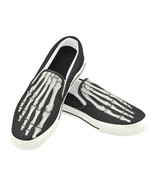 Elliz Clothing&#39;s Women&#39;s Skeleton Foot Slip-on Shoes Skateboarding Sneakers - $69.50