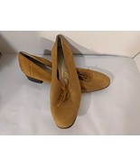 Salvatore Ferragamo Oxfords Boutique Brown Lace Up Shoes Leather Suede 8 AA - $121.84 CAD