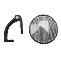 Sunlite Front Bicycle Reflector-Round-White - £4.66 GBP