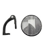 Sunlite Front Bicycle Reflector-Round-White - £4.75 GBP