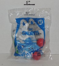 2011 McDonald&#39;s Happy Meal Toy The Smurfs #12 Hefty MIP - £7.56 GBP
