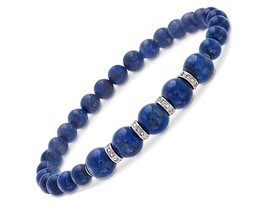 Ross-Simons 6-8mm Gem Bead Stretch Bracelet with .24 ct. in - £283.79 GBP