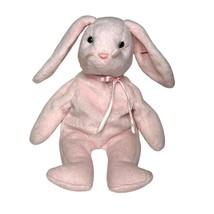 Ty Original Beanie Baby Hoppity Pink Rabbit Style #4117 Born 4/3/1996 - $92.70 MXN