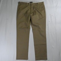 Banana Republic 34x30 Khaki Fulton Skinny Rapid Movement Mens Chino Pants - £19.70 GBP