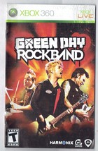 Green Day Rock Band Microsoft Xbox 360 Manual Only - £11.66 GBP
