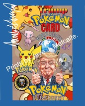 Donald Trump pokemon 20X30 wall Poster - $48.51