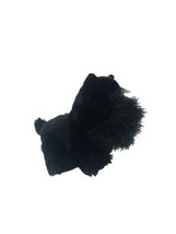 Aurora Scottish Terrier Puppy Dog Black 9&quot; Plush Stuffed Animal Toy - $11.83