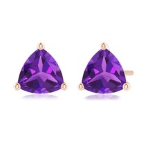 Authenticity Guarantee

ANGARA 1.4 Ct Martini-Set Trillion Amethyst Stud Earr... - £398.39 GBP