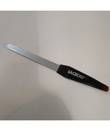 Vintage La Cross Nail File Metal USA Manicure stainless steel brown LaCross - €21,57 EUR