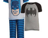 NEW Komar Kids Boy&#39;s Batman 3-Piece Sleepwear Set Size 5 - £5.57 GBP