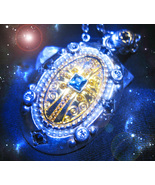 HAUNTED NECKLACE AURUM DOMINUS GOLDEN LORDSHIP MAGICK AMULET HIGHEST LIGHT - €574,27 EUR