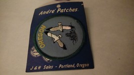 Oregon Souvenir Iron On Patch-Andre&#39; Patches-Oregon Birds Scenic Portland - $4.00