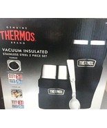 Thermos Tumbler &amp; Food Jar Two Pack Camping Sports Hiking Travel Food St... - $24.85