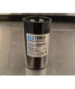 TEMCO 460-552 UF/MFD 110-125 VAC volts Round Start Capacitor 50/60Hz SC0... - $3.30