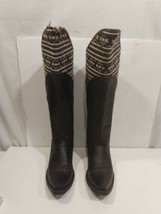 Ariat Womens Tall Boots Brown Leather  Style #10014119 Size 6B RM Medium  - $79.11