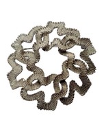 Vtg Trifari “Ribbonette” Filigree Cluster Elegant Statement Brooch Pendant - £27.63 GBP