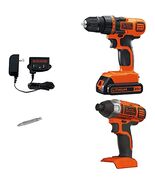 BLACK+DECKER 20V MAX* POWERCONNECT Cordless Drill/Driver + Impact Driver... - $2,943.76 MXN