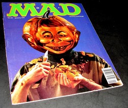 MAD Magazine 316 Jan 1993 VG Pumpkin Jack O Lantern Head Carving Halloween 2 - £10.21 GBP