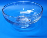 Nice BLENKO Hand Blown 10¾” HEAVY Crystal Footed Bowl With Original Sticker - £43.66 GBP