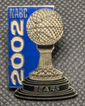 SEARS 2002 NABC National Association of Basketball Coaches Trophy Lapel Pin - £7.77 GBP