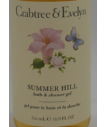 CRABTREE &amp; EVELYN SUMMER HILL BATH &amp; SHOWER GEL 16.9fl oz - $27.15 CAD