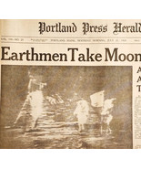 1969 First Moon Landing Apollo 11 Portland Press Newspaper July 21 Moond... - $1,504.80 MXN