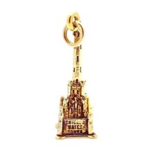 Vintage Sterling Silver 3D *Chicago Water Tower* Kinney Co. Charm Pendant - £11.94 GBP
