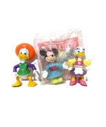 Walt Disney World Epcot Happy Meal Toy Lot of 3-Daisy, Donald &amp; Minnie 1993 - €8,56 EUR