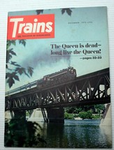 Dec. 1973 Trains: The Magazine Of Railroading Steam/Diesel Rosters News Yarns - £9.09 GBP