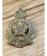 Vintage WWII WW2 Canadian Royal Montreal Regiment Hat Cap Badge Military... - $7.92