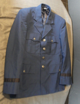 Regulation Usaf Usafa Cadet U.S. Air Force 4 Button Dress Blue Jacket Mens 35 Mr - £51.67 GBP