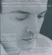 Susan Bertish of David Bowie Movie The Hunger Hamlet Hand Signed Theatre Flyer - £7.46 GBP