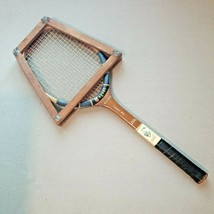 Vintage Wooden Tennis Racket Don Budge Regent Contender Tournament Model w/Brace - £31.96 GBP