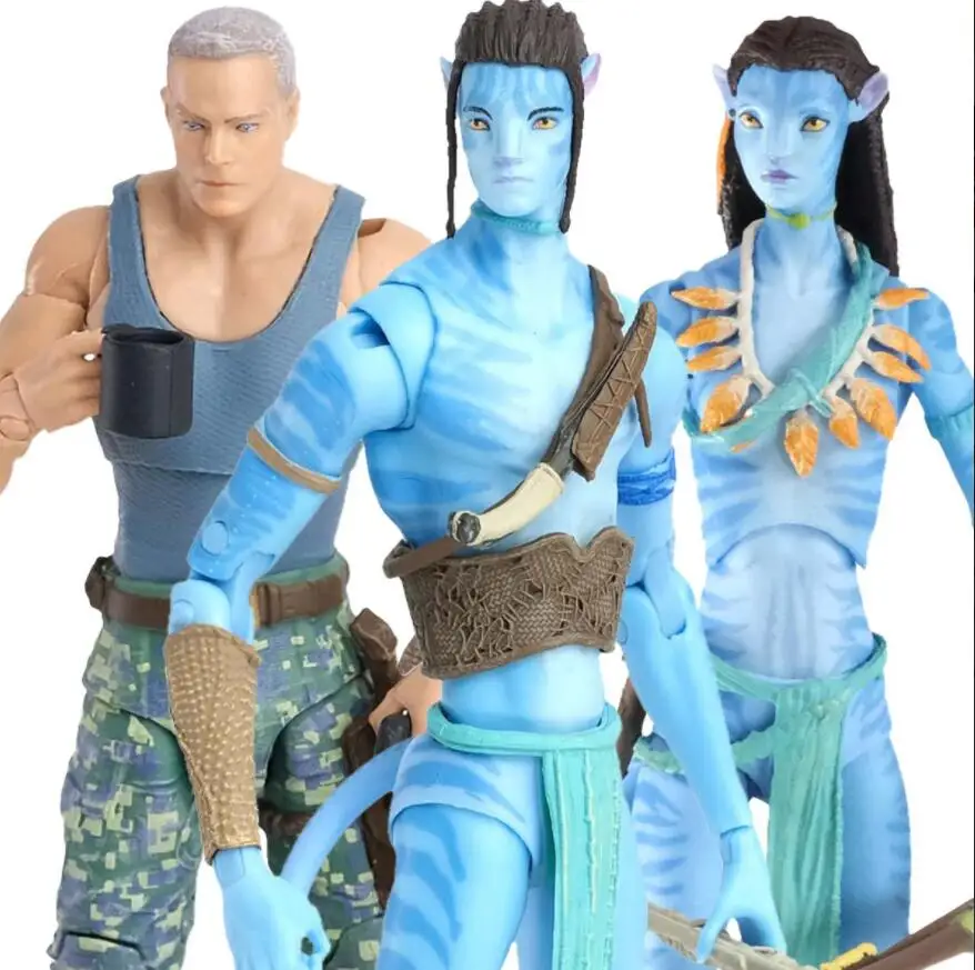 Mcfarlane Avatar Movie Collectible Jake Sully Neytiri Colonel Miles Quar... - £37.01 GBP+