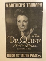 Dr Quinn Medicine Woman Tv Guide Print Ad Jane Seymour TPA23 - $5.93