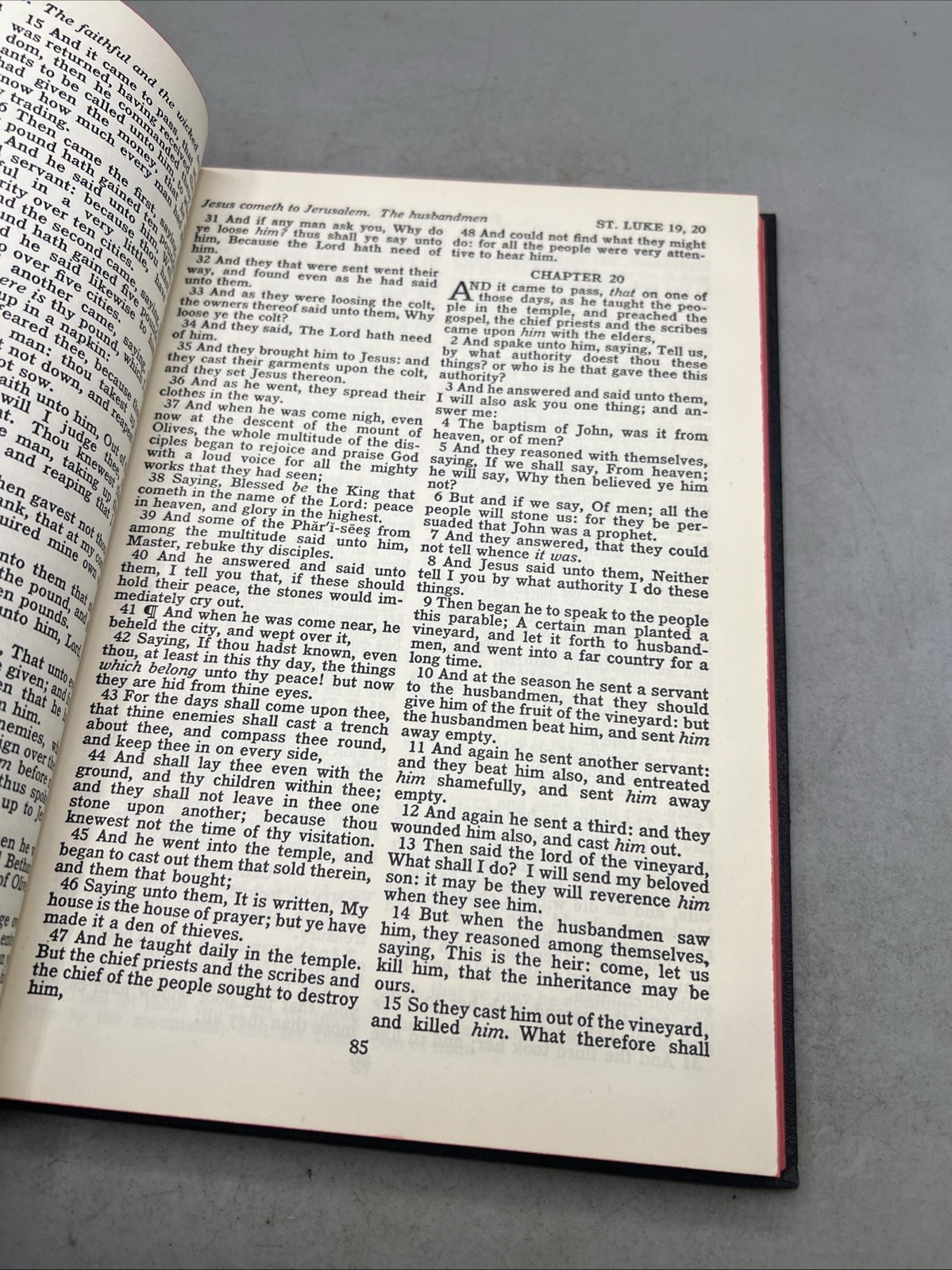 The New Testament of Our Lord and Savior Jesus Christ 1953 Vintage Book Item image 10