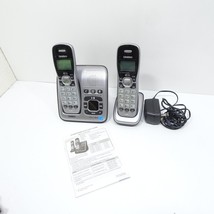 Uniden D1484-3 Expandable Cordless Phone + Answering 2 Handsets TESTED W... - $22.49