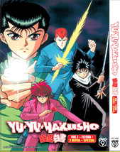 Anime DVD Yu Yu Hakusho Vol.1 – 112 End + 2 Movie + Special Complete Set - £36.28 GBP