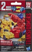 Transformers: Bumblebee Tiny Turbo Changers Series 4 Movie Edition Figurine NEW - £6.73 GBP