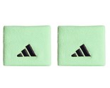adidas Tennis Wristband Small Badminton Running Sweatband Green 2pc NWT ... - $22.41