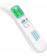 Touchless Thermometer for Adults Forehead and Ear LCD Display Thermomete... - £31.45 GBP