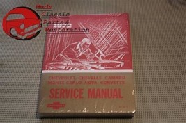 1972 Chevrolet Camaro Chevelle Corvette Monte Carlo Nova Chassis Service Manual - £36.47 GBP