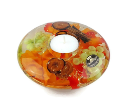 Dreamlight tea light holder made in Germany Gilde Traumlight mouth blown glass - £20.31 GBP