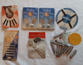 Vintage Collection of Hair Curlers, Pins and Accessories - £7.86 GBP