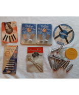 Vintage Collection of Hair Curlers, Pins and Accessories