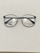 VTG New NOS Trendies Collection Blue Metallic Frame Rx Eyeglass Frames 5... - £19.93 GBP