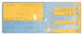 Grateful Dead Concert Ticket Stub June 21, 1991 Washington D.C.-
show origina... - £35.68 GBP