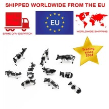 H0 Scale Train Accessories 10 Model Cows for 1:87 HO Gauge Model Train D... - $7.53